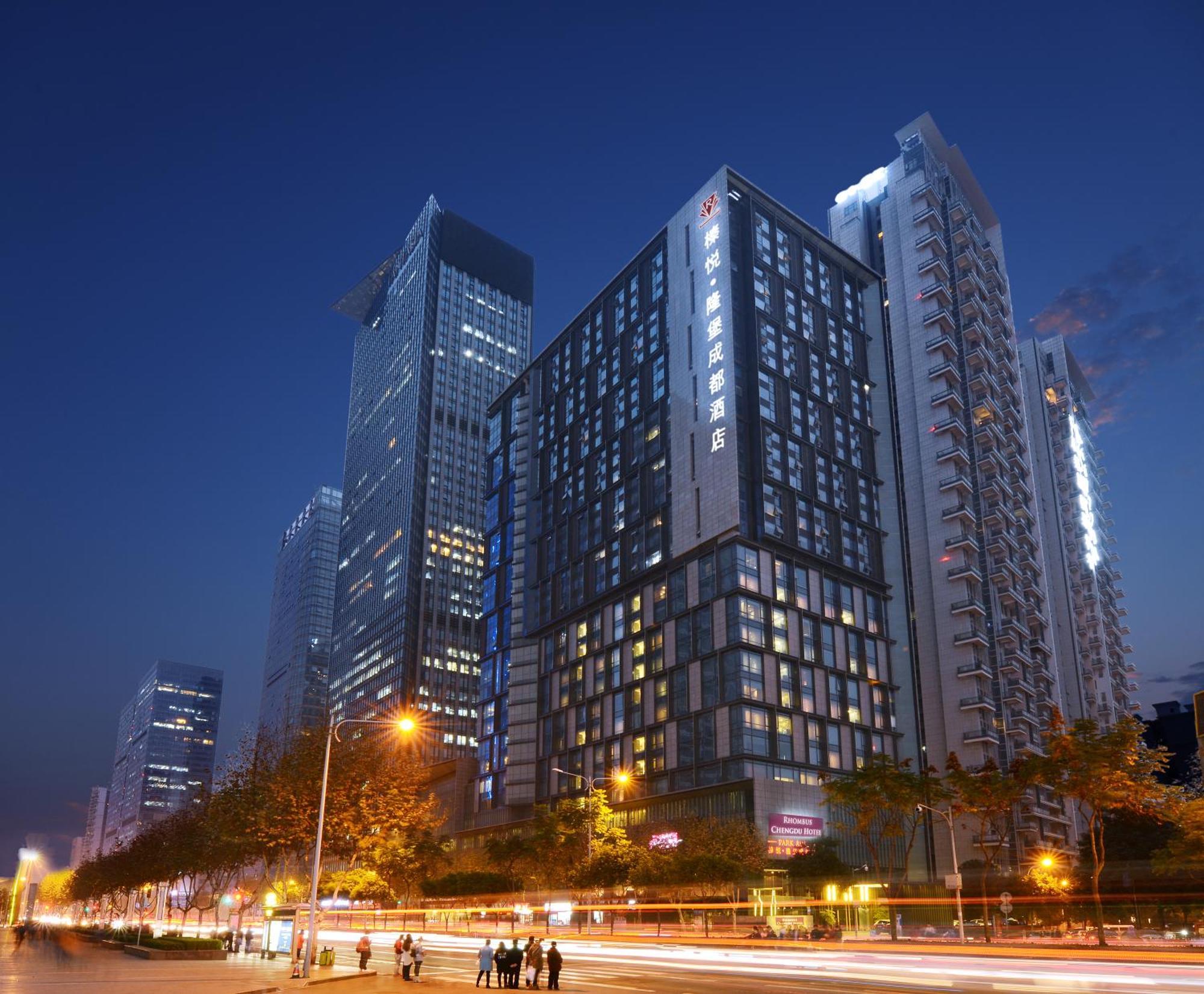 Rhombus Park Aura Chengdu Hotel Экстерьер фото